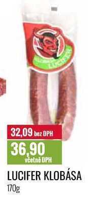 Ratio Lucifer klobása 170g nabídka