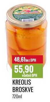 Ratio Kreolis broskve 720ml nabídka