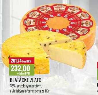Ratio Blaťácké zlato cena za 1kg nabídka