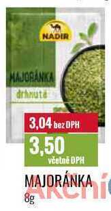 Ratio Majoránka 8g nabídka