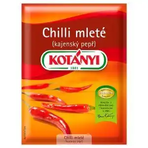Ratio Kotányi chilli mleté kajenský pepř 25g nabídka