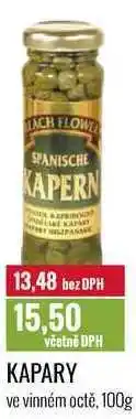Kapary ve vinném octě, 100g
