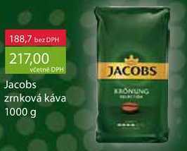 Ratio Jacobs zrnková káva 1000 g nabídka