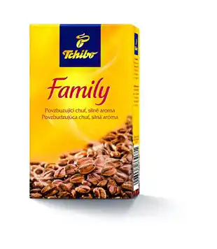 Ratio Tchibo family mletá káva nabídka