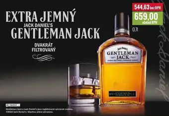 Ratio Ack daniel's gentleman jack 0,7 l nabídka