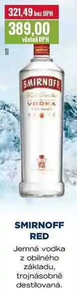 Ratio Smirnoff red 1 l nabídka