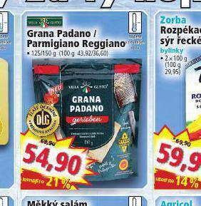 Norma Grana padano nabídka