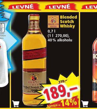 Norma Blended scotch whisky nabídka