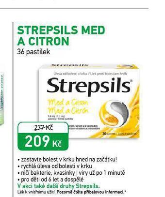 Strepsils med a citron