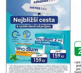 Alphega Lékárna Imodium nabídka