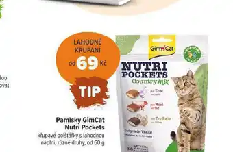 Pet Center Pamlsky gimcat nutri pockets nabídka