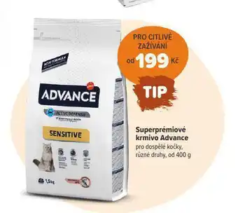 Pet Center Superprémiové krmivo advance nabídka