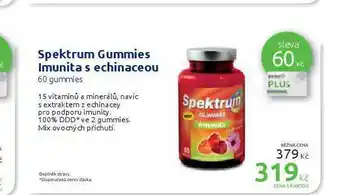 Benu Spektrum gummies imunita s echinaceou nabídka