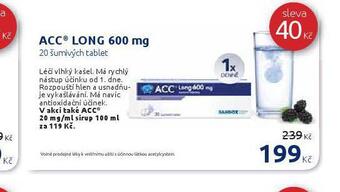 Benu Acc long nabídka