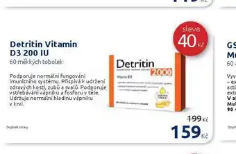 Benu Detrivin vitamin d3 nabídka