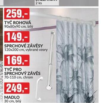 Baumax Tyč pro sprchový závěs nabídka