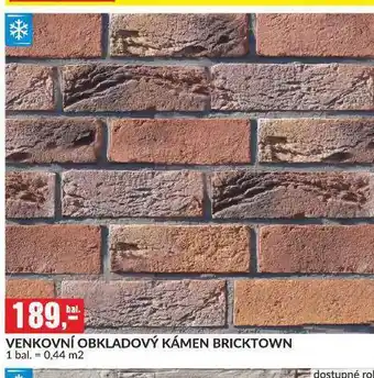 Baumax Venkovní obkladový kámen bricktown nabídka