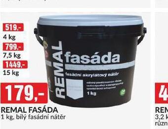 Baumax Remal fasáda nabídka