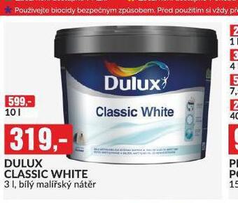 Baumax Dulux classic white nabídka