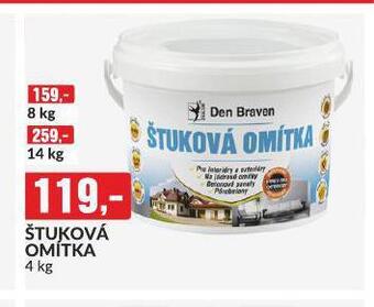 Baumax Štuková omítka nabídka