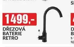 Baumax Dřezová baterie retro nabídka