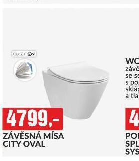 Baumax Závěsná mísa city oval nabídka