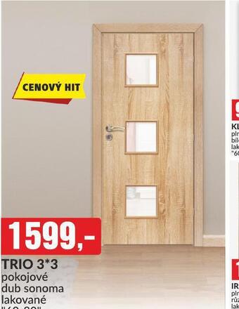 Baumax Dveře trio 3*3 nabídka