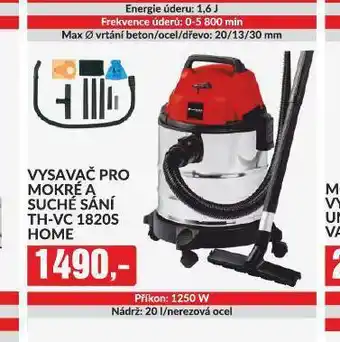 Baumax Vysavač pro mokré a suché sání nabídka
