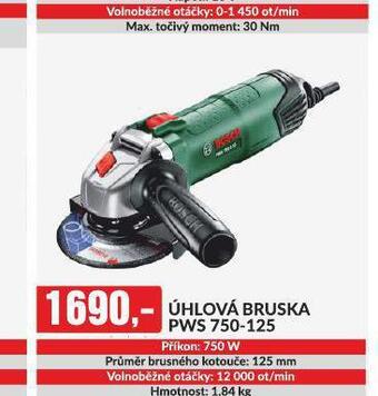 Baumax Úhlová bruska nabídka