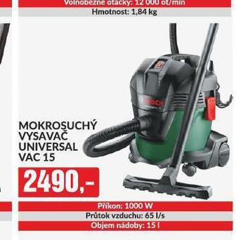 Baumax Morosuchý vysavač universal nabídka