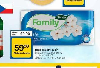 Tesco Tento toaletní papír nabídka