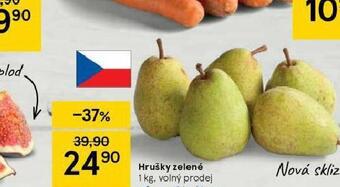 Tesco Hrušky zelené nabídka