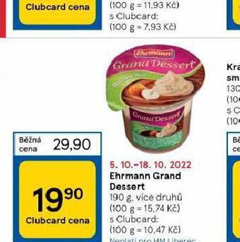Ehrmann grand dessert