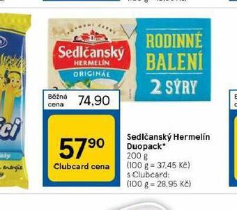Tesco Sedlčanský hermelín nabídka