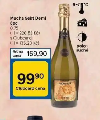 Tesco Mucha sekt demi sec nabídka