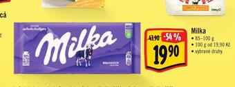 Jip Milka čokoláda nabídka