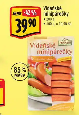 Jip Vídeňské minipárečky nabídka