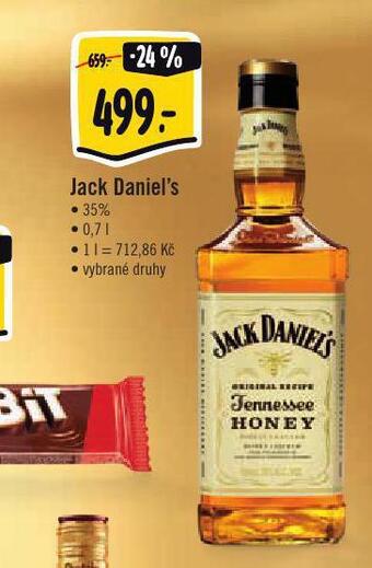 Jip Jack daniel's nabídka