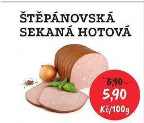 RABBIT řeznictví Štěpánovská sekaná hotová, 100 g nabídka