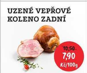 RABBIT řeznictví Uzené vepřové koleno zadní, 100 g nabídka