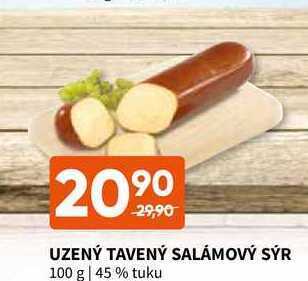 Terno Uzený tavený salámový sýr 100 g nabídka