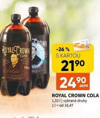 Terno Royal crown cola 1,33 l nabídka