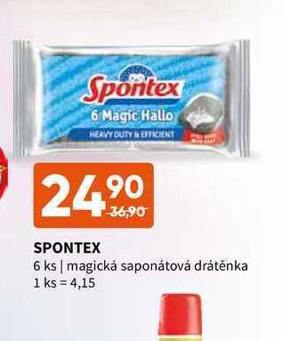 Terno Spontex 6 ks | magická saponátová drátěnka nabídka