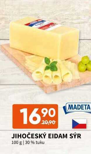 Terno Jihočeský eidam sýr 100 g nabídka