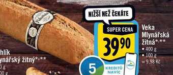 Veka mlynářská žitná 400 g