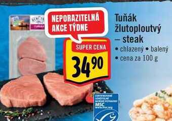 Albert Tuňák žlutoploutvý - steak 100 g nabídka