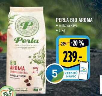 Albert Perla bio aroma • zrnková káva • 1 kg nabídka