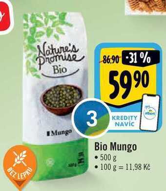 Albert Bio mungo 500 g nabídka