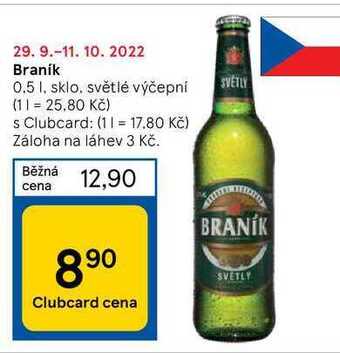 Tesco Braník 0.5 l nabídka