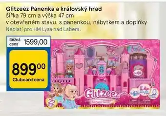 Tesco Glitzeez panenka a královský hrad nabídka
